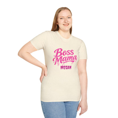 Boss Mama graphic T-Shirt | Retro Pinup Mom design