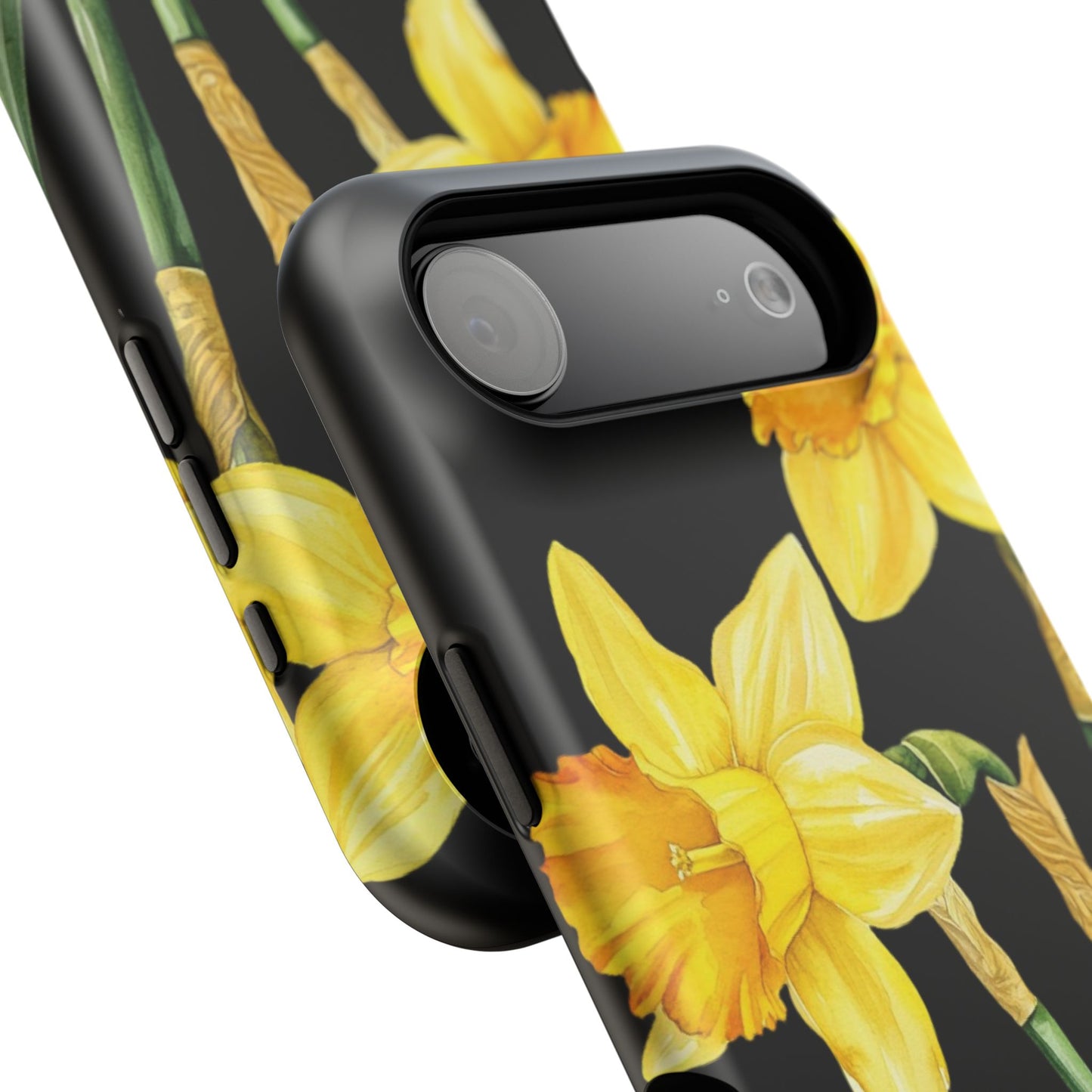 Cell Phone Cases, Daffodil March Birth Flower Impact Resistant Protective Cover, Phone Accessories, Floral Tech Gear, Birthday Gift