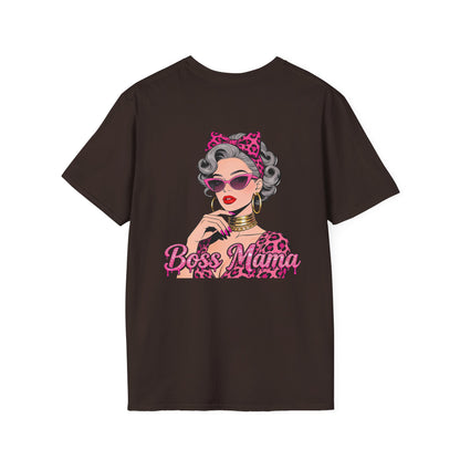 Boss Mama graphic T-Shirt | Retro Pinup Mom design