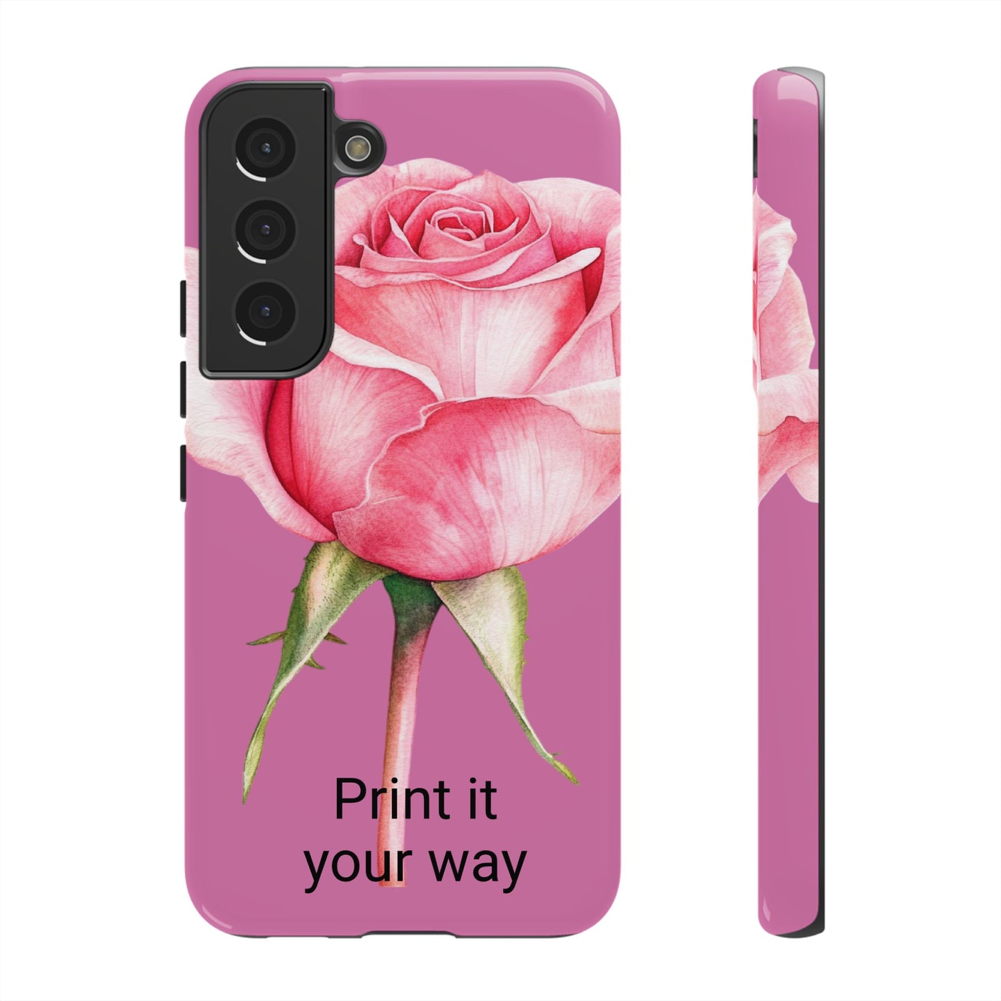 Custom cell phone case, Personalized Gift for Her, Inspirational, Elegant