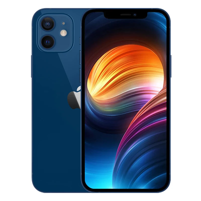 iPhone 12 5G iphone12 6.1" Genuine Super OLED RAM 4GB ROM 64/128/256GB A14 Bionic Face ID NFC 98% New Original Cell Phone