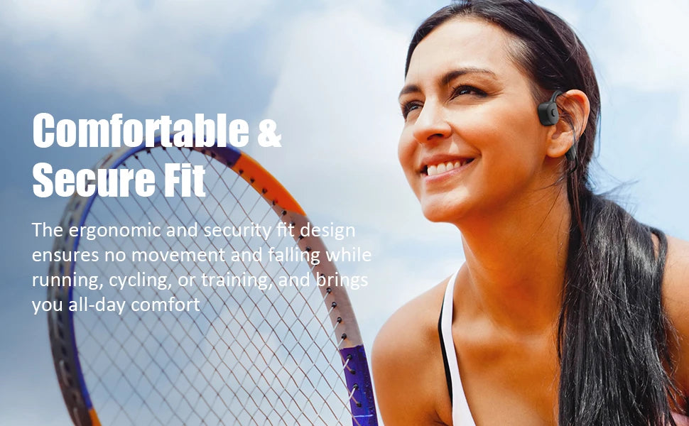 IPX8 Waterproof Headset With 32G TF Card V5.3 Bluetooth Headphones  Wireless AI Earphones  Headphones Headset for Sports