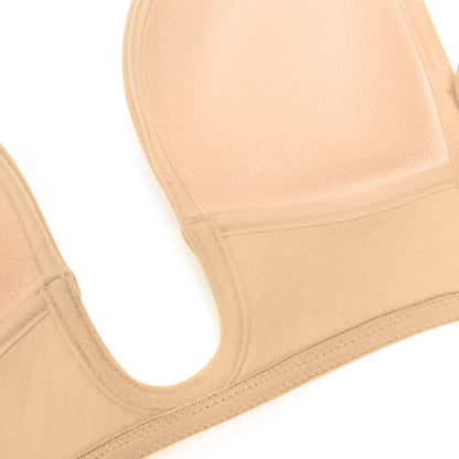 2025 Intimates Deep Plunge Women Bras Sexy Seamless Adjustable Convertible Straps Sutian Push Up Bra 70 75 80 85 90 95 A B C D E