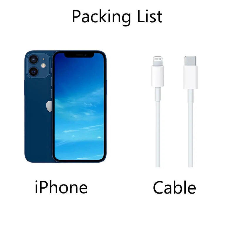 iPhone 14 International Version 1SIM+1eSIM 128/256GB ROM 6GB RAM 6.1" Genuine Super Retina OLED Face ID NFC A15 5G 98% New