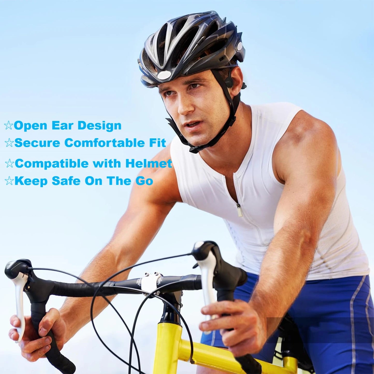 IPX8 Waterproof Headset With 32G TF Card V5.3 Bluetooth Headphones  Wireless AI Earphones  Headphones Headset for Sports