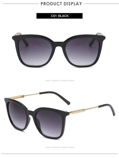 Classic Square Cycling Sunglasses Women Men Vintage Brand Sun Glasses Alloy Frame Retro Trend Fashion Style Shades Oculos de sol
