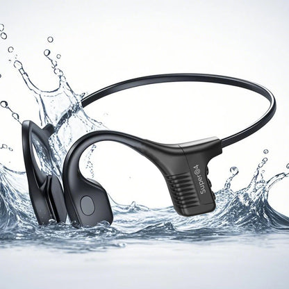 IPX8 Waterproof Headset With 32G TF Card V5.3 Bluetooth Headphones  Wireless AI Earphones  Headphones Headset for Sports