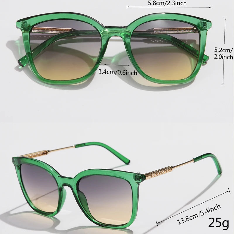 Classic Square Cycling Sunglasses Women Men Vintage Brand Sun Glasses Alloy Frame Retro Trend Fashion Style Shades Oculos de sol
