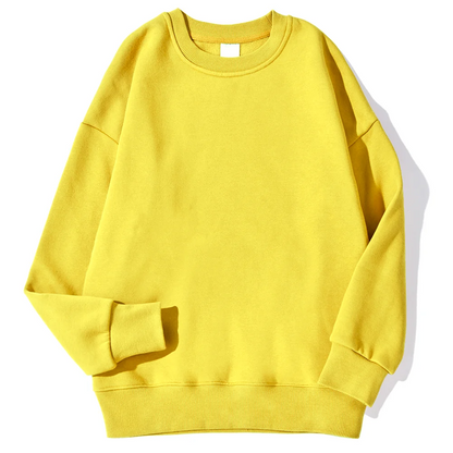 DIY 14 Colors Available Hip Hop Culture Man Sweatshirt Autumn Oversize Simple Pullover Street S-Xxl Comfort