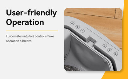 Furoomate - Automatic Smart Cat Litter Box, Self-Cleaning, 11L, High-Capacity Pet Toilet Tray