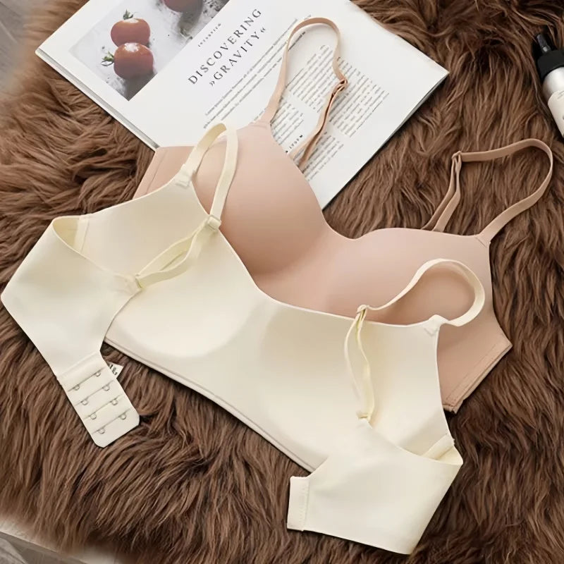 Seamless Bras For Women Small Chest 1/2 Cup Push Up Bra Non-Wire Bra Women Support Underwear Sexy Lingerie Female Intimates