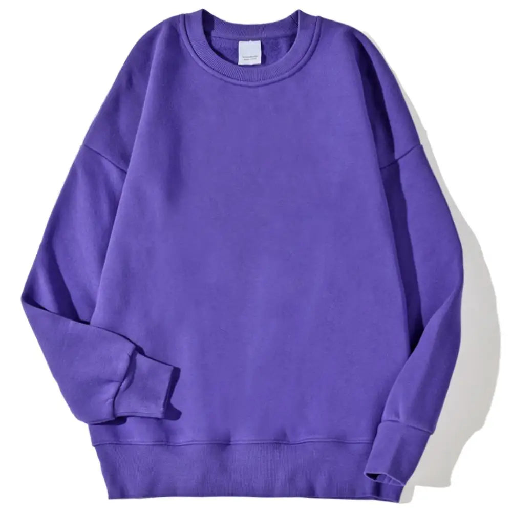 DIY 14 Colors Available Hip Hop Culture Man Sweatshirt Autumn Oversize Simple Pullover Street S-Xxl Comfort