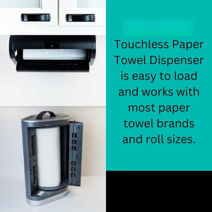 Automatic Paper Towel Dispenser. Touchless Technology. Works with Most Paper Towel Brands and Sizes. Dispenses The Numbe