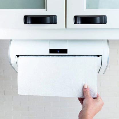 Automatic Paper Towel Dispenser. Touchless Technology.Works with Most Paper Towel Brands.Dispenses The Number of Sheets You Need