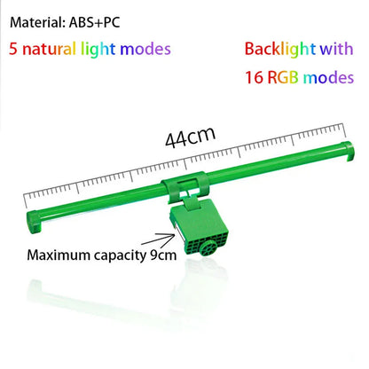 RGB Monitor Light Bar Computer Screen Hanging Lights Atmosphere Table Lamp Reading Night Lights Gaming Monitor Dimming Lights