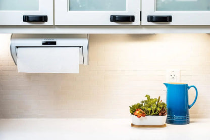 Automatic Paper Towel Dispenser. Touchless Technology.Works with Most Paper Towel Brands.Dispenses The Number of Sheets You Need