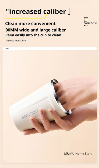 380/510ML Stainless Steel Coffee Mug Portable Tumbler Vacuum Flasks Car Thermal Cup Keeps Cold and Heat Thermal Mug Coffee Cup