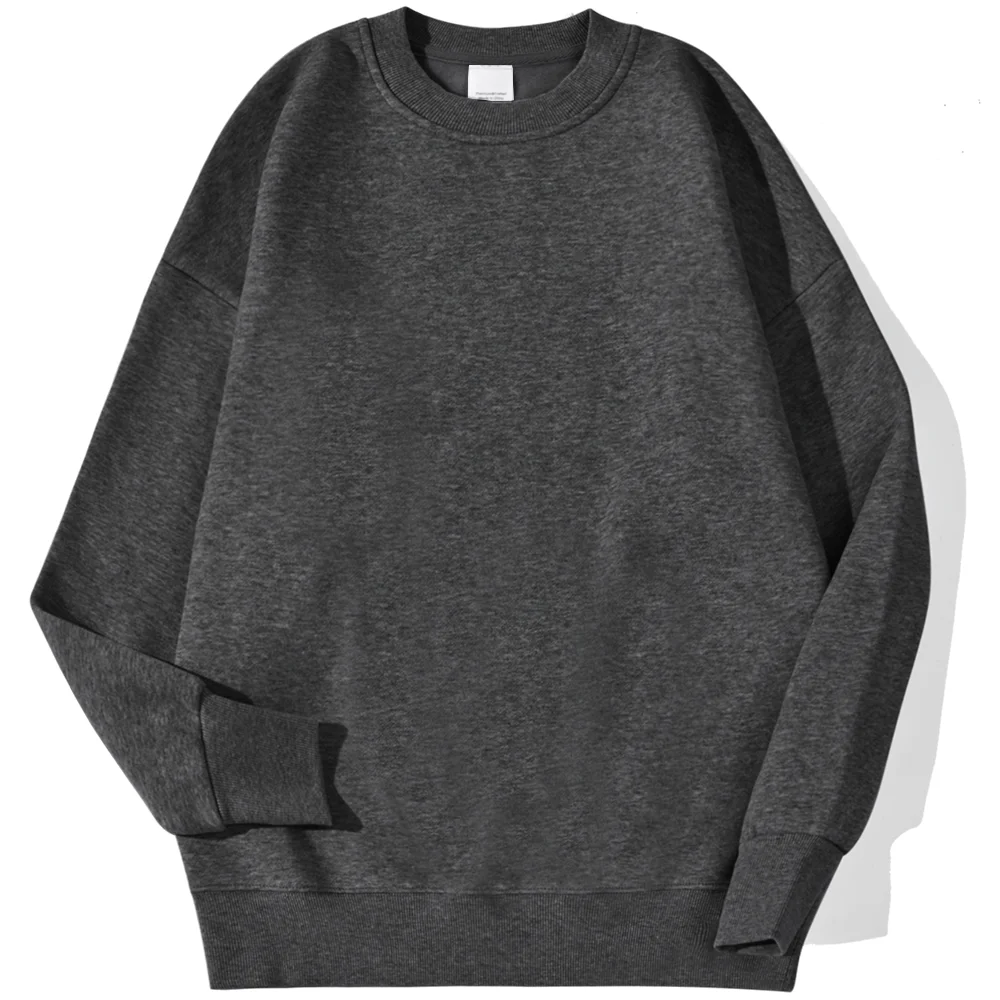 DIY 14 Colors Available Hip Hop Culture Man Sweatshirt Autumn Oversize Simple Pullover Street S-Xxl Comfort