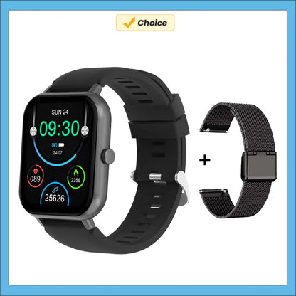 Smart Watches for Man Original 1.83 Inch HD Screen Receive Call Message Reminder Music Play AI Voice Multifunctional Smartwatch