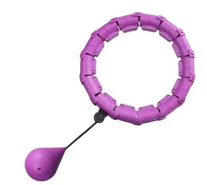 24 Sections Smart Sport Hoop Adjustable Thin Waist Massager Exercise Gym Circle Ring Fitness Equipment Waist Easy weight loss