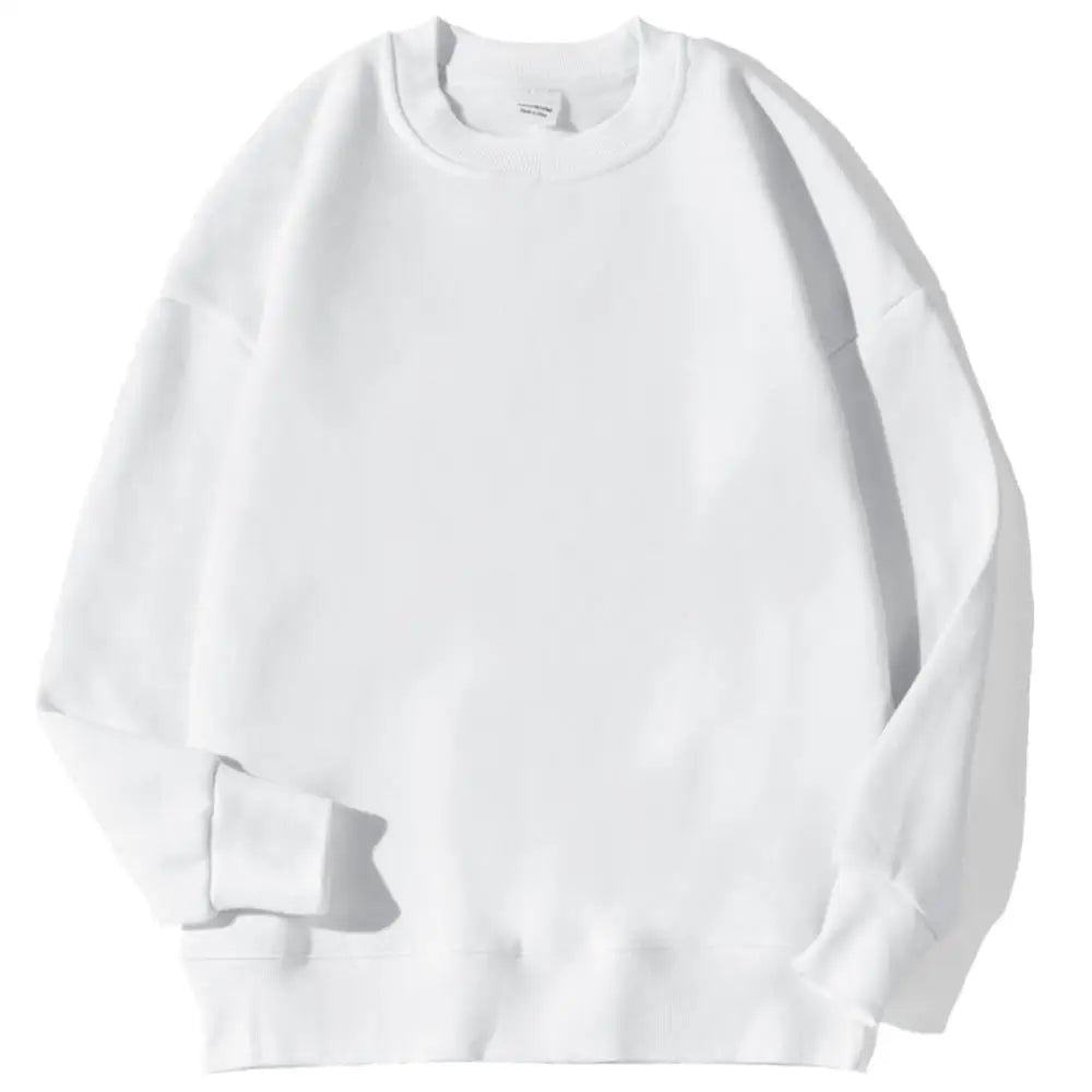 DIY 14 Colors Available Hip Hop Culture Man Sweatshirt Autumn Oversize Simple Pullover Street S-Xxl Comfort
