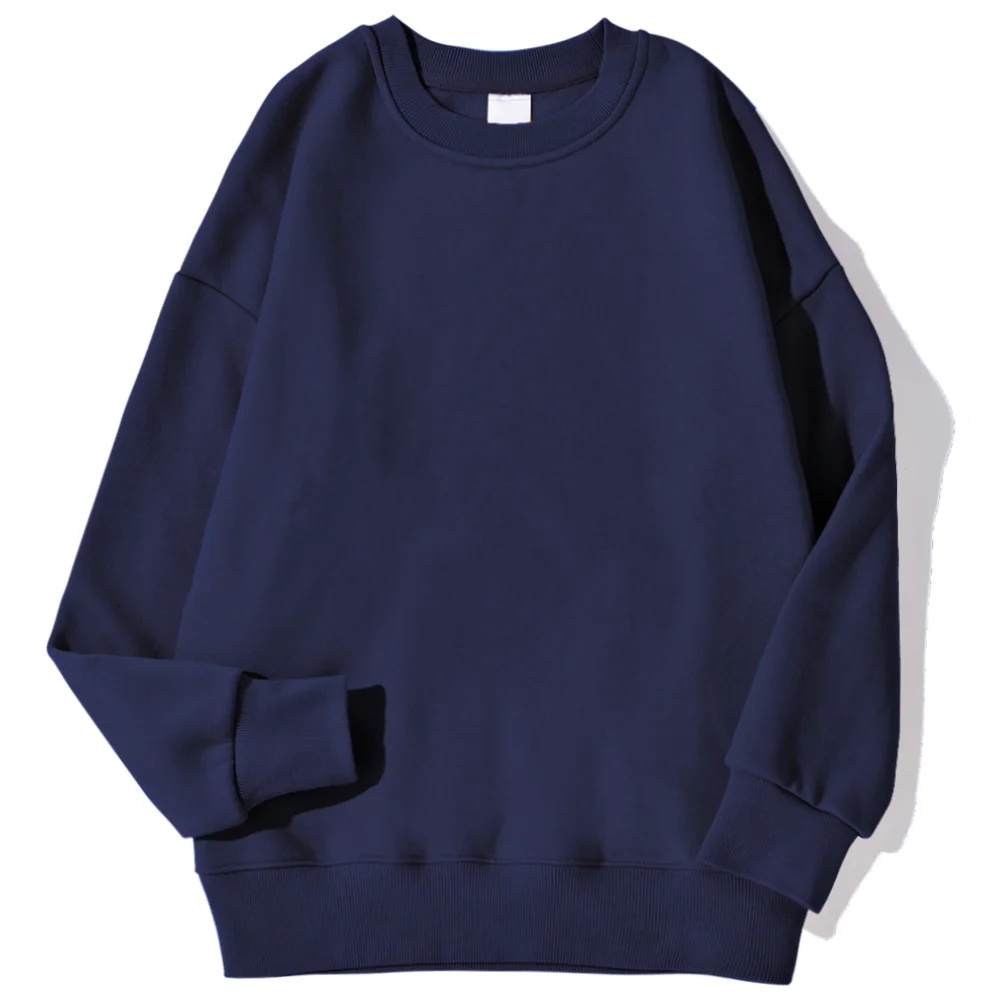 DIY 14 Colors Available Hip Hop Culture Man Sweatshirt Autumn Oversize Simple Pullover Street S-Xxl Comfort