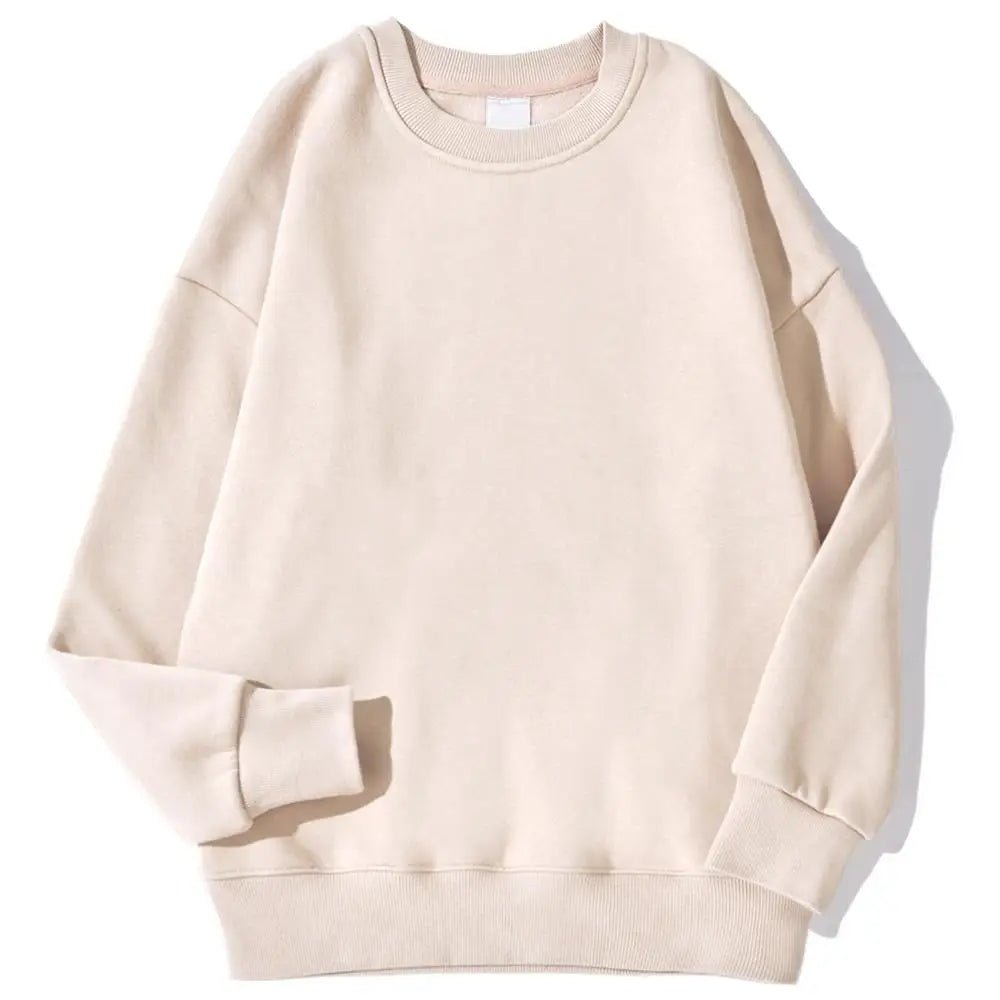 DIY 14 Colors Available Hip Hop Culture Man Sweatshirt Autumn Oversize Simple Pullover Street S-Xxl Comfort