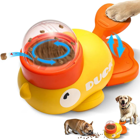 Pet Treat Dispenser, Automatic Snack Feeder for Cat Dog, Anti-Gulping Slow Feeder Bowls for Healthy Eating for Pet Accessories
