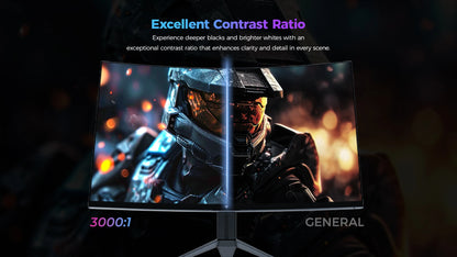 KTC 32inch H32S17C Curved Gaming Monitor,16:9Aspect Ratio,1920x1080@180HzResolution,16.7M 8Bit,32 Inch,180Hz Refresh Rate