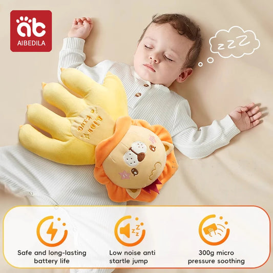 AIBEDILA Soothing Baby Sleep Aid Pillow Babies Soothing Palms Baby Sleep Aid Infant Calming Remote Control Hand Palms Toddler