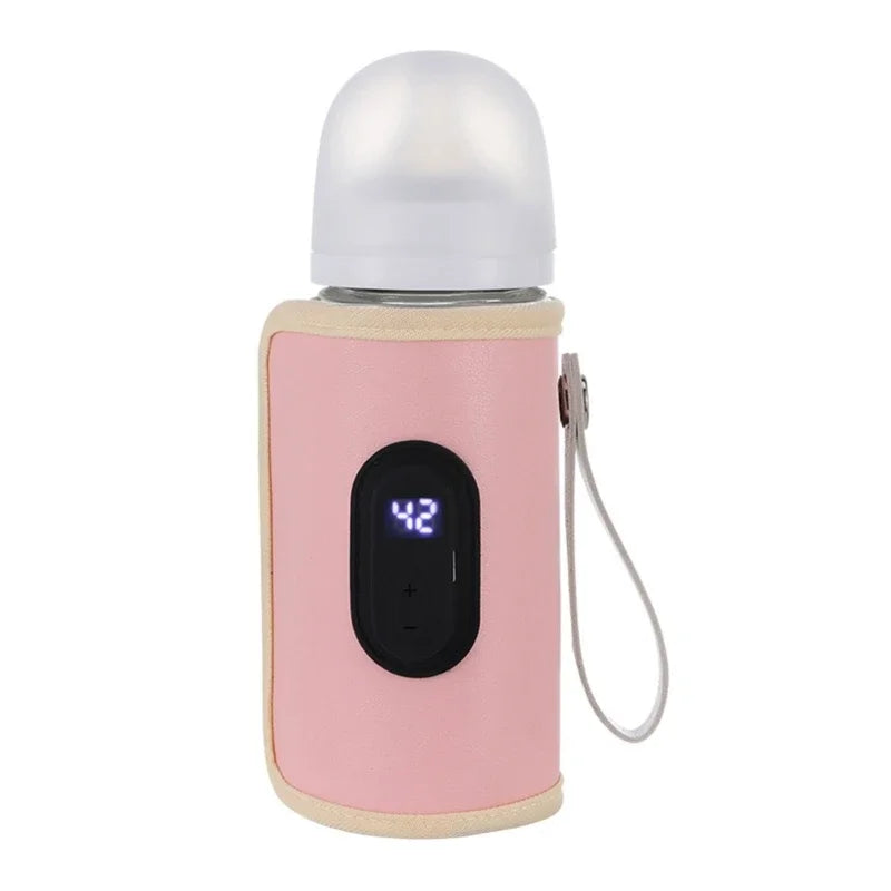 Baby Milk Warmer Baby Nursing Bottle Heater, Portable USB Bottle Warmer for Car, Outdoor Travel Accessories Outdoor Portable