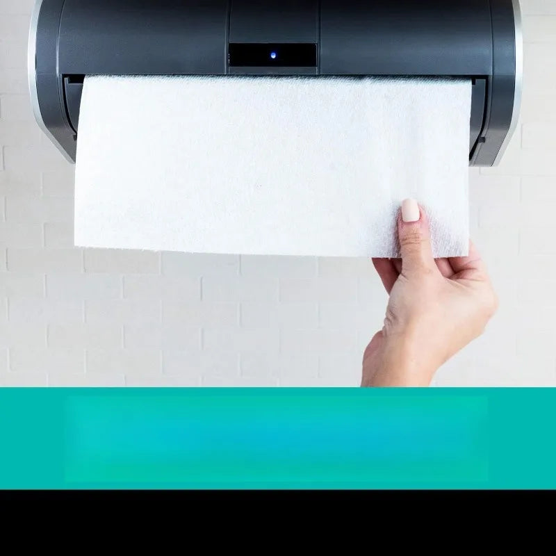 Automatic Paper Towel Dispenser. Touchless Technology. Works with Most Paper Towel Brands and Sizes. Dispenses The Numbe