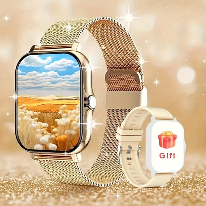 Smart Watches 2025 For Man Women Bluetooth Message Notification Smarthwhatch 1.91'' Display Fitness Tracker Smartwatch Android