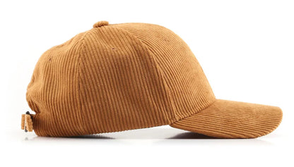 SLECKTON Custom Baseball Cap for Women and Men Fashion Design Brand LOGO Letter Embroidery Hats Corduroy Hats Unisex Wholesale