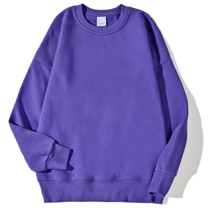 DIY 14 Colors Available Hip Hop Culture Man Sweatshirt Autumn Oversize Simple Pullover Street S-Xxl Comfort