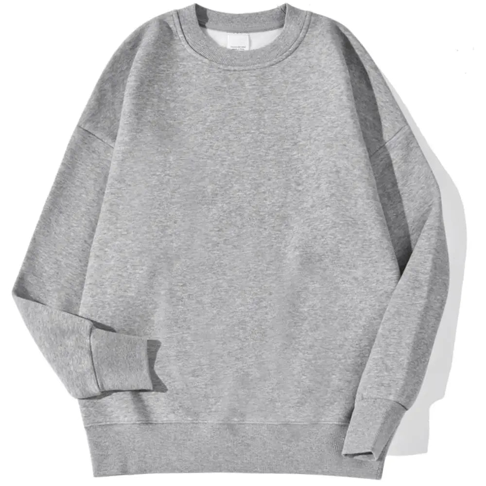DIY 14 Colors Available Hip Hop Culture Man Sweatshirt Autumn Oversize Simple Pullover Street S-Xxl Comfort