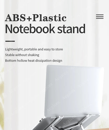 Portable Laptop Stand Notebook Stands Adjustable Ergonomic Laptop Support Base Holder for Macbook Computer Accessories Bracket