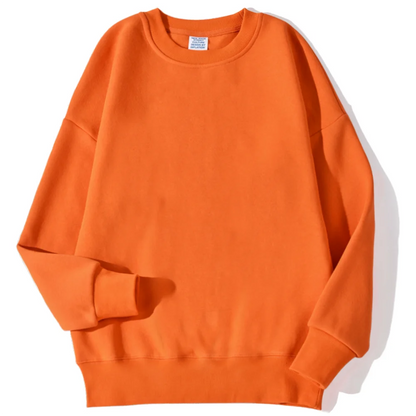 DIY 14 Colors Available Hip Hop Culture Man Sweatshirt Autumn Oversize Simple Pullover Street S-Xxl Comfort