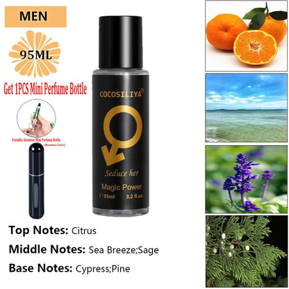 Perfume Spray Pheromone Flirting Seduction Charming Air Refreshing Skin Mist Lasting Fragrance Party Dating Perfume 50ML/95ML