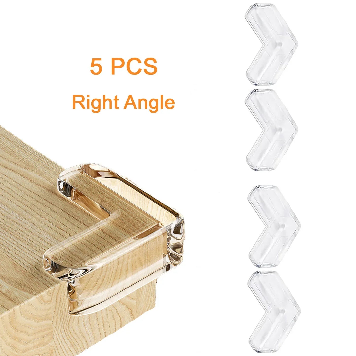 4Pcs/10PCS Children Baby Safety Silicone Protector Table Corner Edge Protection Cover Children Anticollision Edge Guards