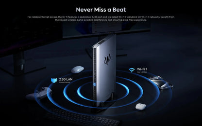 New AtomMan Gaming Mini PC G7 Ti /G7 Ti SE Intel Core i9-14900HX/ i7-14650HX+RTX 4070 DDR5 Minisforum AI Graphics Gaming Mini PC
