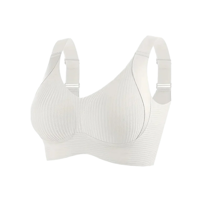 Plus Size Seamless Bra - Wireless Lift Anti-Sagging, Breathable Wide Strap Comfort for Women Daily & Sports