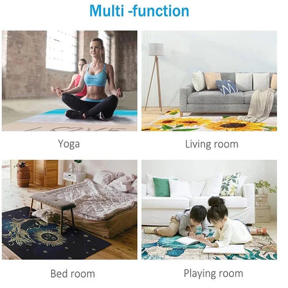 Classic Gramophone Rugs for Living Room Bedroom Kitchen Entry Door Mat Home Decor Area Carpets Personalized Gift Floormats