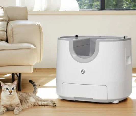 Furoomate - Automatic Smart Cat Litter Box, Self-Cleaning, 11L, High-Capacity Pet Toilet Tray