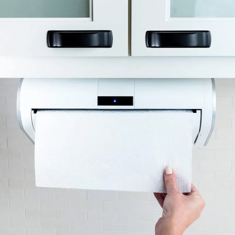 Automatic Paper Towel Dispenser. Touchless Technology. Works with Most Paper Towel Brands and Sizes. Dispenses The Numbe