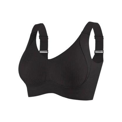 Plus Size Seamless Bra - Wireless Lift Anti-Sagging, Breathable Wide Strap Comfort for Women Daily & Sports