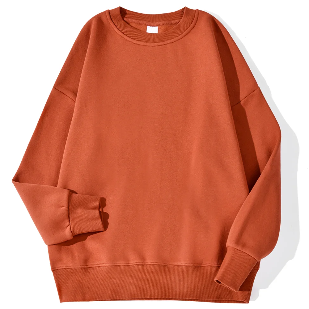 DIY 14 Colors Available Hip Hop Culture Man Sweatshirt Autumn Oversize Simple Pullover Street S-Xxl Comfort