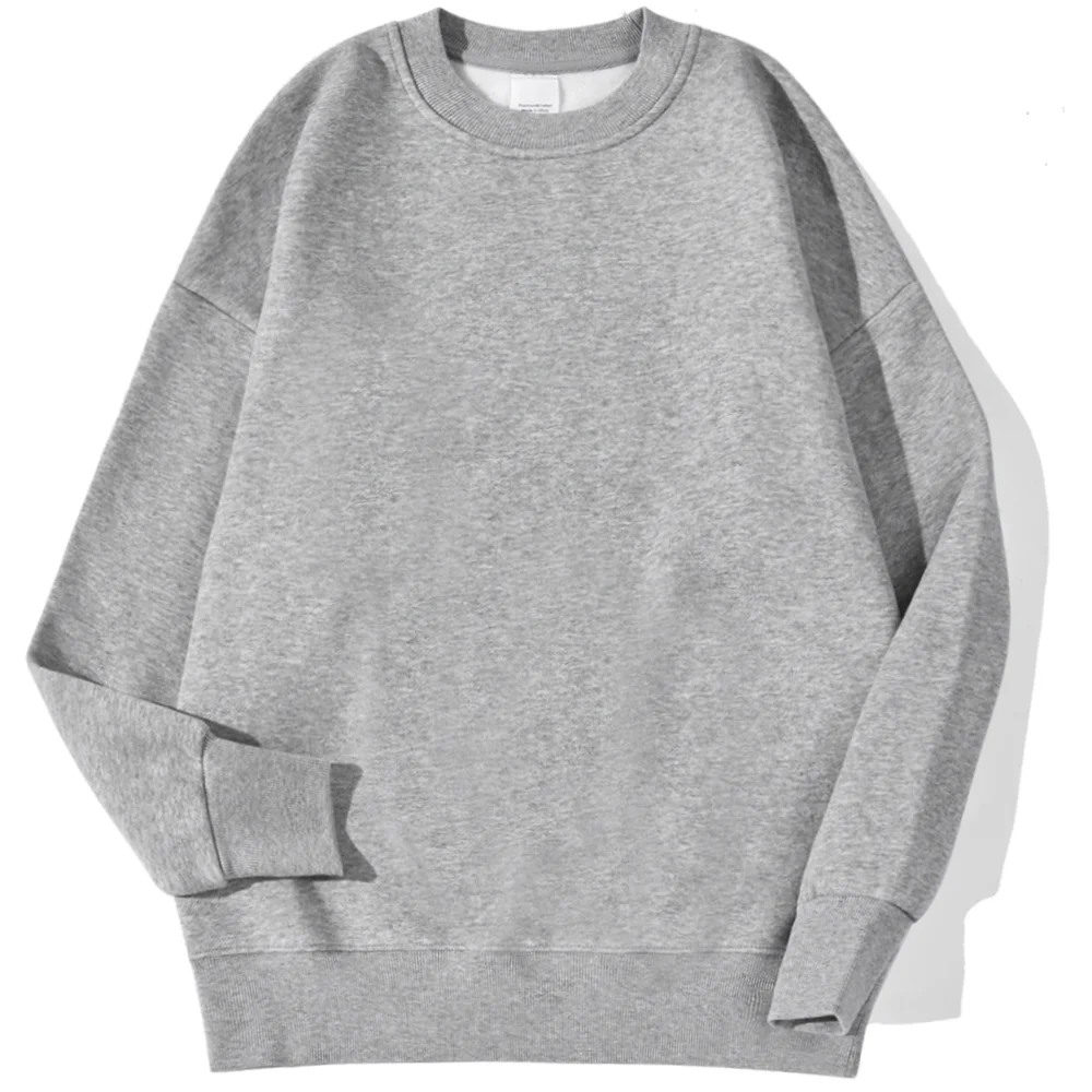 DIY 14 Colors Available Hip Hop Culture Man Sweatshirt Autumn Oversize Simple Pullover Street S-Xxl Comfort