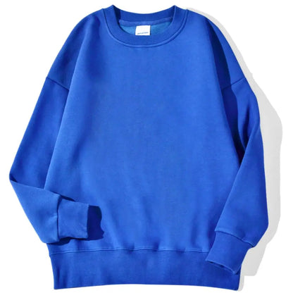 DIY 14 Colors Available Hip Hop Culture Man Sweatshirt Autumn Oversize Simple Pullover Street S-Xxl Comfort