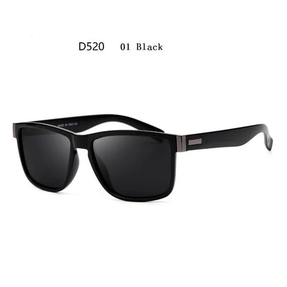 Fashion Square Vintage  Sunglasses Men Women Retro Driving Fishing Luxury Brand Designer Sun Glasses  Eyewear